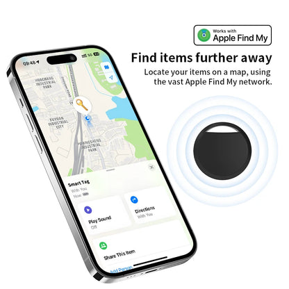 1/2 /4 pcs Anti-lose Tracker for Apple Airtag Replacemen via Find My Bluetooth GPS Tracker For Luggage IOS MFi Key Finder Beauty World Shop