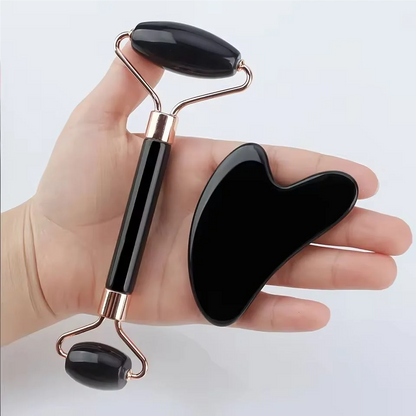 1/2/3pcs Ice Face Roller Facial Skincare Ice Roller Set,Facial Roller GuaSha FaceTool Set,Face Massage Roller Lifting Contouring Beauty World Shop