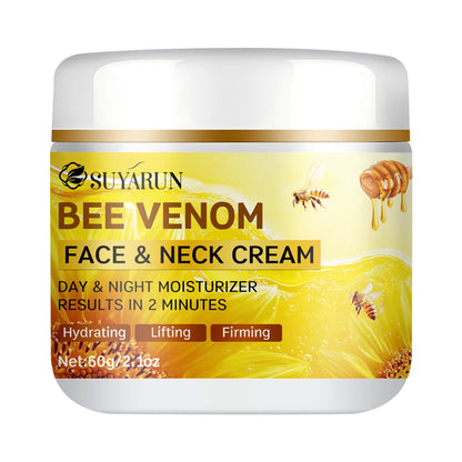 SUYARUN Bee Venom Collagen Anti-Aging Face Cream | Firming Lifting Moisturizer | Wrinkle Reduction | 24H Hydration. Beauty World Shop