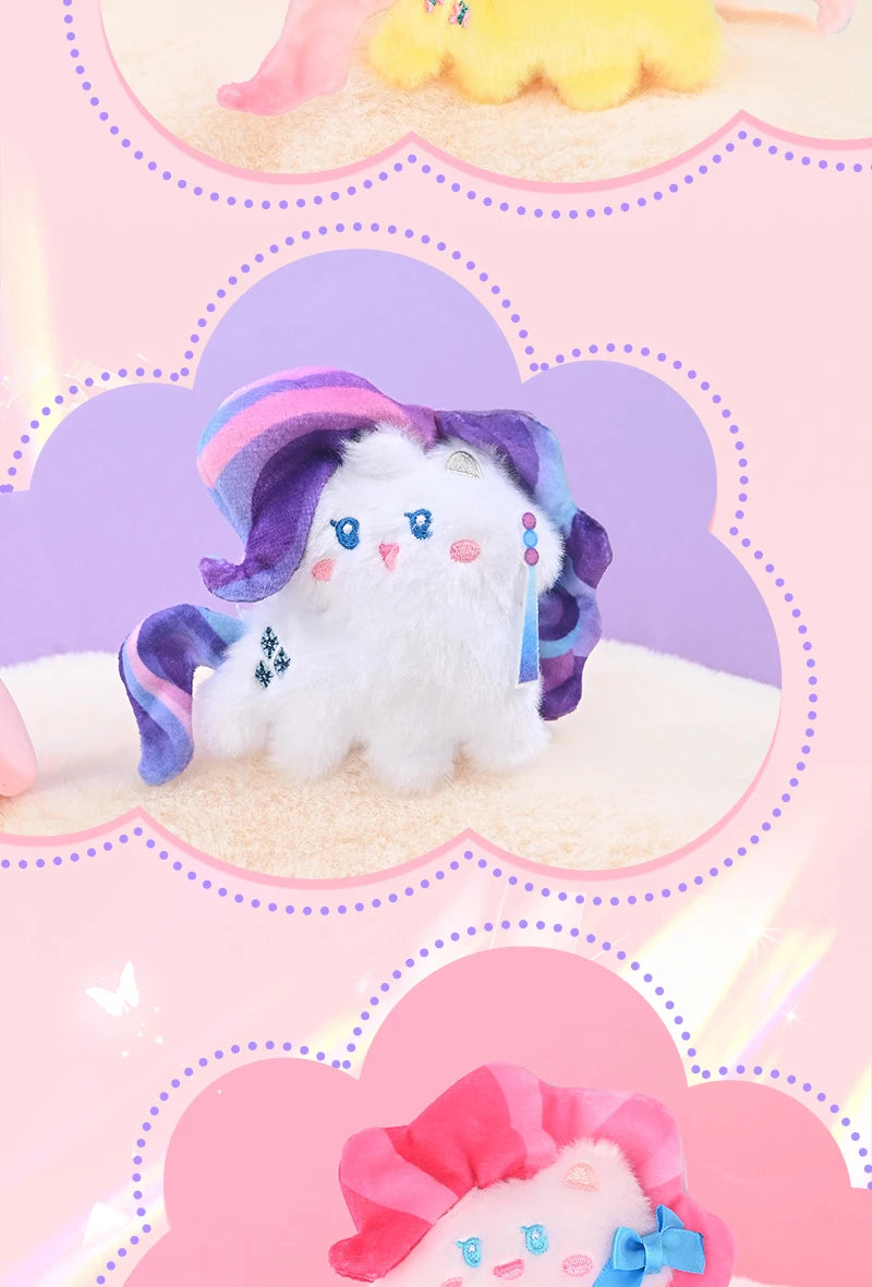 My Little Pony Series Blind Box Pendant V1 V2 V3 V4 Genuine Trendy My Little Pony Plush Doll Cute Pendant Holiday Gift Beauty World Shop