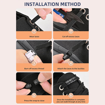 8mm No Tie Shoe Laces Press Lock Shoelaces Without Ties Elastic Laces Sneaker Kids Adult Widened Flat Shoelace for Shoes Beauty World Shop