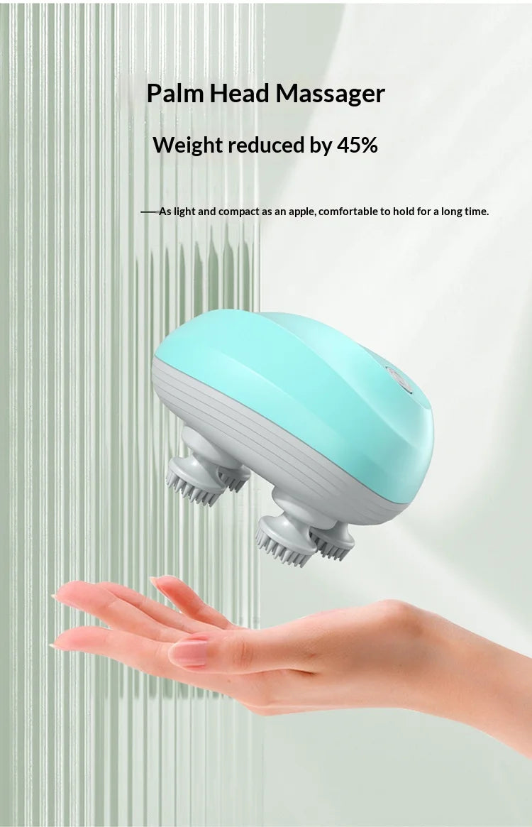 Deep Scalp Massager Head Cleaning Massager Also Suitable for Pets Electric Massage Tool Washable and Portable Beauty World Shop
