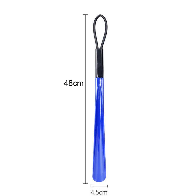 1pc Extra long flexible plastic shoe horns do not require bending durable shoe spoons for pregnant women wearing shoe assistants Beauty World Shop