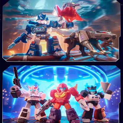 Blokees Transformation Optimus Shockwave Prime Megatron Starscream Bumblebee Anime Figure Robot Assembly Toys Blind Box Gifts Beauty World Shop