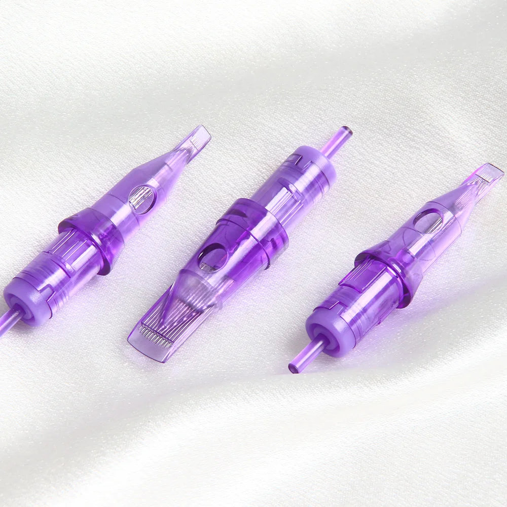 CJMIO Tattoo Needle Cartridge 3RL 5RL Bugpin Tattoo Cartridge Needle Round Liner Shader Magnum For Body Tattoo Eyebrow Machine Beauty World Shop