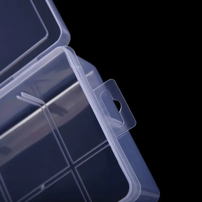 Clear Plastic Box Rectangular Box Screwdrivers Bits Tools Bleads Dustproof Waterproof Packing Storage Cases Container Beauty World Shop
