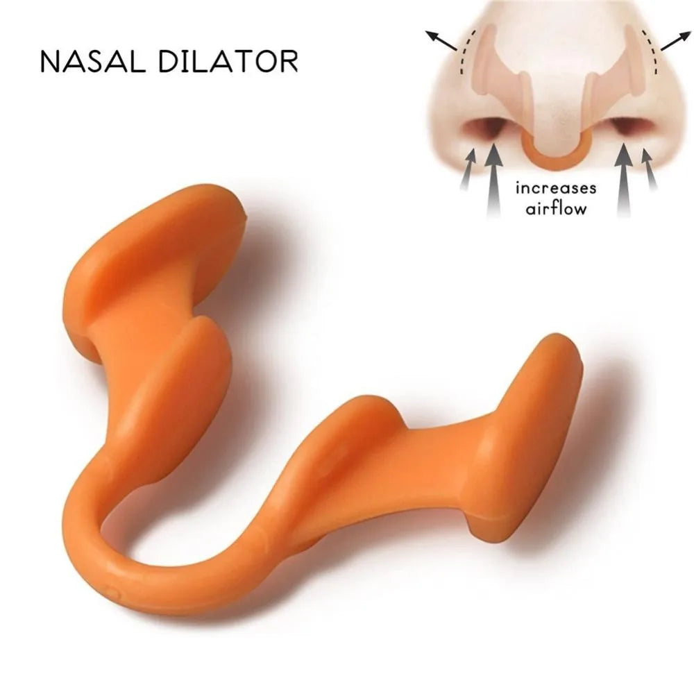 1Pc Silicone Nose Clip Anti Snoring Nasal Dilator Stop Snore Aid Easy Breathe Improve Sleeping Rhinitis Beauty World Shop