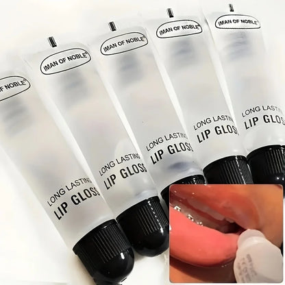 5pcs Glossy Finish Lip Gloss, Moisturizing Cream for All skin Types,Non-Sticky Hydrating Lip Oil, Long-Lasting Shine for Dry Lip Beauty Trend Shop
