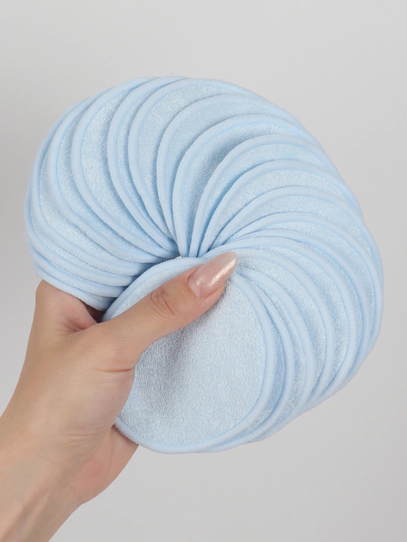 5/10/20 Pack Reusable Makeup Remover Pads Washable Face Cleansing Puff Cloth Clean Sponge Liquid Cream Tools Cosmetic Remover Beauty World Shop