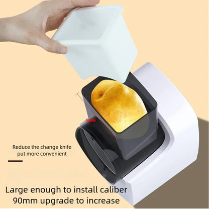 Multi-function Vegetable Cutter Household Kitchen Electric Vegetable Cutter Vegetable Slicer Shredder Automatic Beauty World Shop