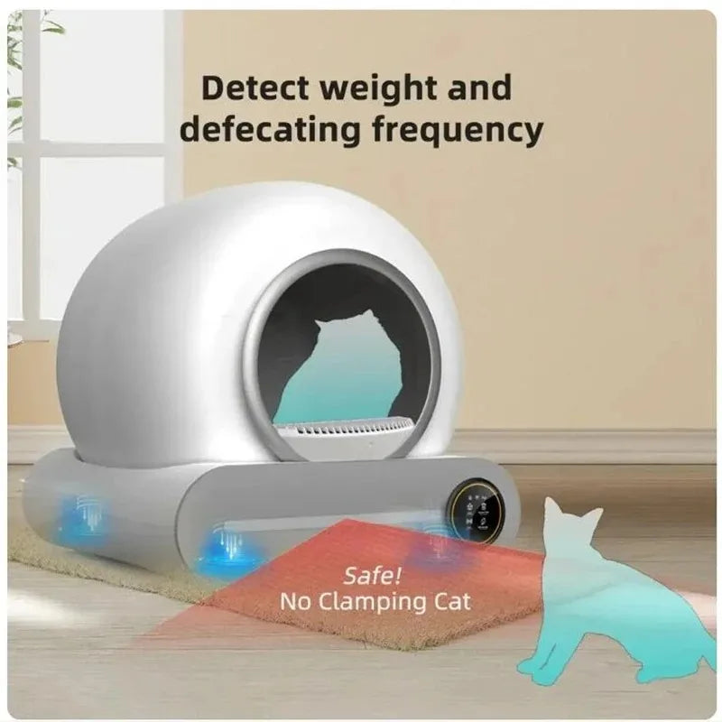 Automatic Cat Litter Box Accessories Bin Door Collecting Feces Bottom Capsule Garbage Bag for Cat Toilet Litter Box Beauty World Shop