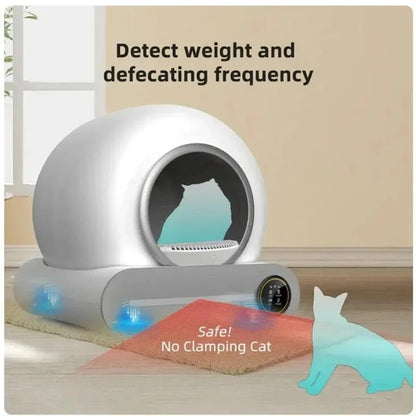 Automatic Cat Litter Box Accessories Bin Door Collecting Feces Bottom Capsule Garbage Bag for Cat Toilet Litter Box Beauty World Shop