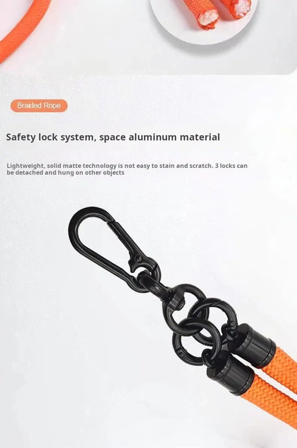 Mobile Phone Lanyard Crossbody Neck Carrying Outdoor Sturdy And Durable 8mm Thick Anti-lost Lanyard Beauty Trend Shop
