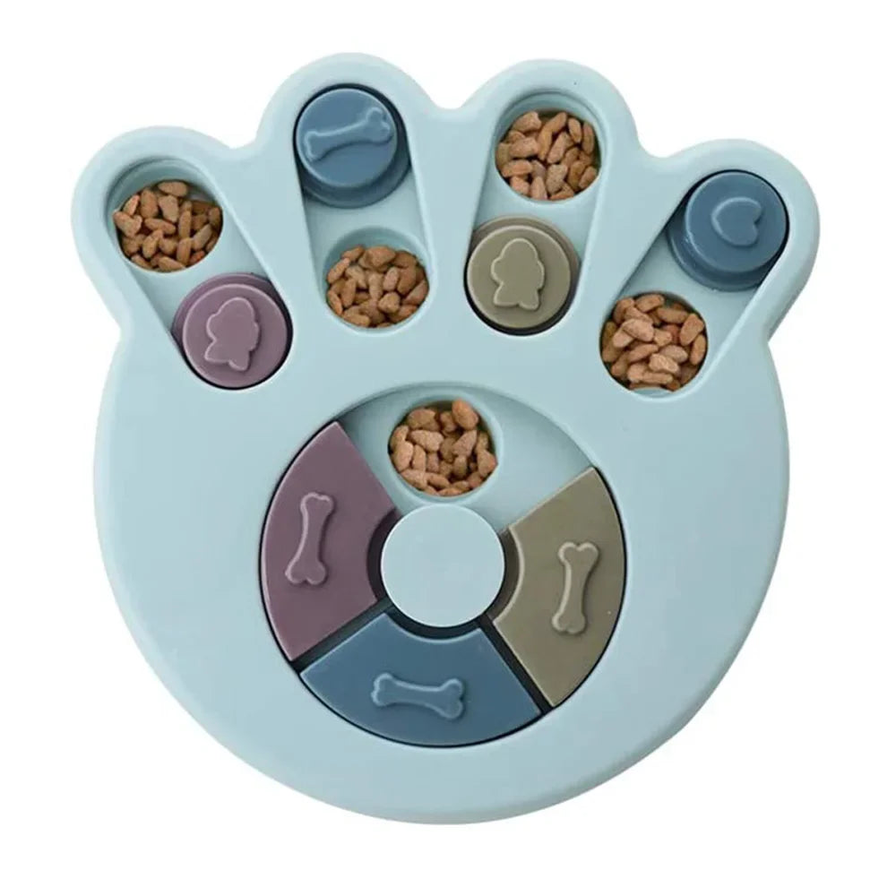 Dog Puzzle Toys Slow Feeder Interactive Increase IQ Food Dispenser Non-Slip Slowly Eating Bowl Cat Dogs Food Games Beauty World Shop