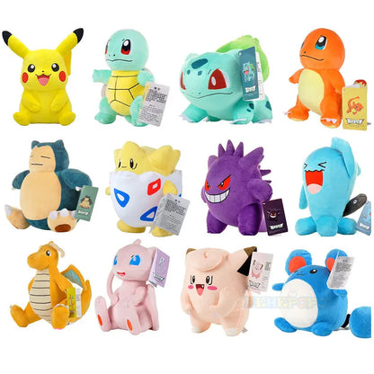 Original Peluche Pokemon Gengar Peluche 24cm Pokemon stuffed Toy Cute Cartoon Pikachu Plush Doll Soft Doll Child Birthday Gift Beauty World Shop