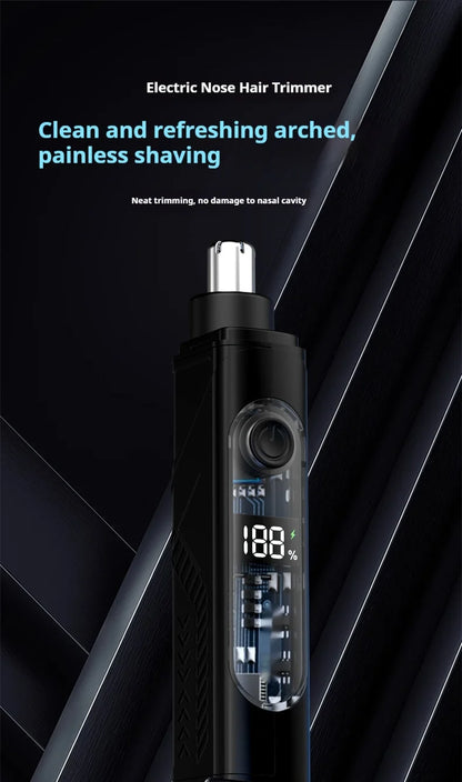 Portable Nose Ear Hair Trimmer Electric Clipper for Men Women Rechargeable Painless Hair Removal Kit Beauty World Shop
