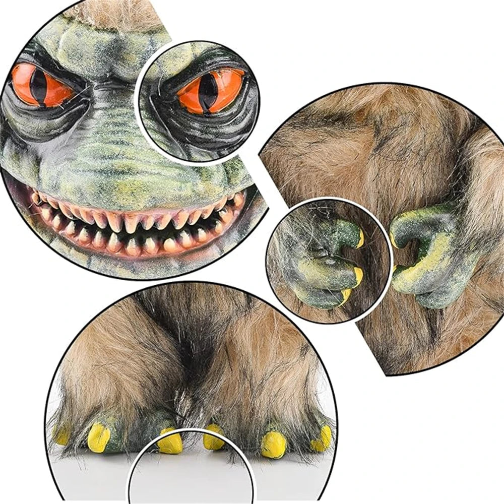 Alien Monster Doll Prop Creepy Plush Doll Horror Movie Alien Prisoner Stuffed Toy Funny Ugly Critters Halloween Party Decoration Beauty World Shop