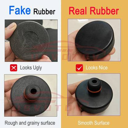 USVOTOV Upgraded Lifting Jack Pad for Tesla Model 3/Y/S/X Accessories Sturdy Rubber Pucks Adapter Protect Car Original Battery Beauty World Shop
