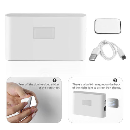 Motion Sensor Smart Led Night Light, Square Lens Eye Protection Bedside Lamp,for Wardrobe,Living Room,Bedroom,Staircase,Camping Beauty World Shop