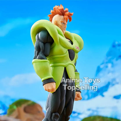 29cm/11.42in Anime Dragon Ball Z ANDROID 16 Figure Action Figures PVC Statue Collection Model Toys Gifts Beauty World Shop