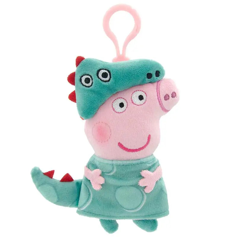 Genuine Peppa Pig George Stuffed Plush Toys High Quality Keyring Hot Cartoon Animal Keychain Doll Pendant Kids Christmas Gifts Beauty World Shop