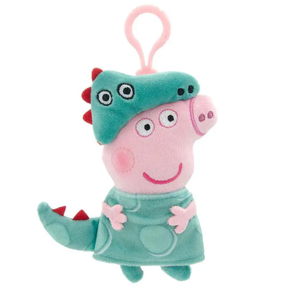 Genuine Peppa Pig George Stuffed Plush Toys High Quality Keyring Hot Cartoon Animal Keychain Doll Pendant Kids Christmas Gifts Beauty World Shop