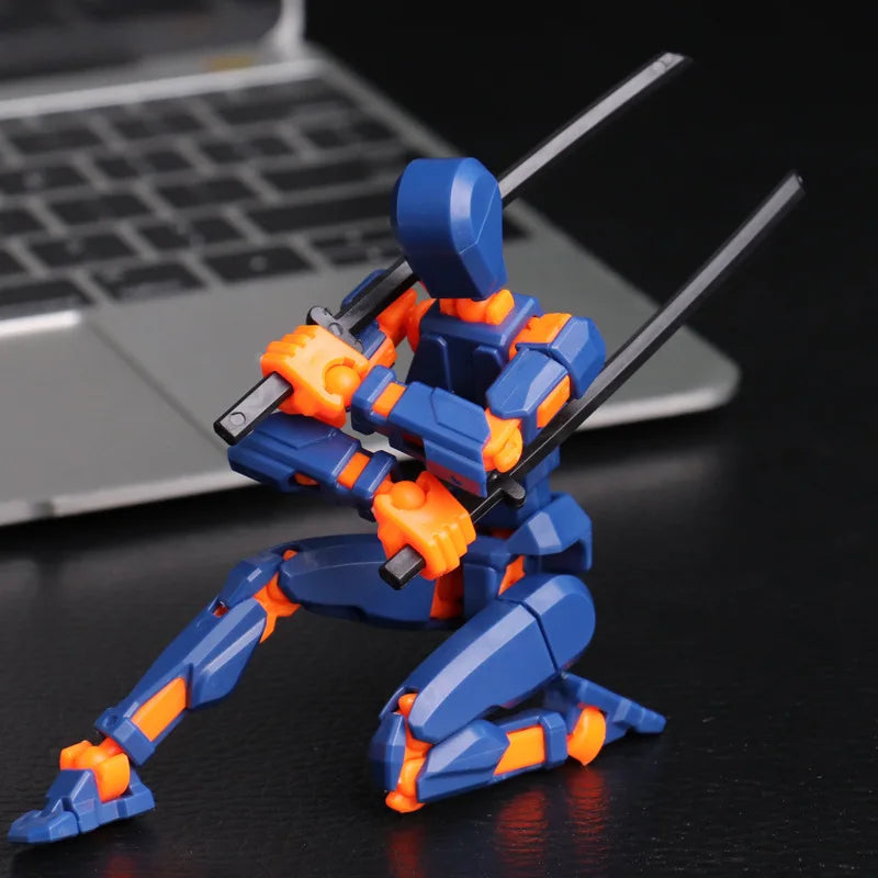 Multi-Jointed Movable Shapeshift Robot 3D Printed Mannequin Dummy 13 Action Figures Toys Kids Adults Parent-children Games gifts Beauty World Shop