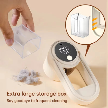 Lint Remover for Clothing Portable Electric Fuzz Pellet Remover LED Display Rechargeable for Clothes Fabric Shaver Fluff Remover Beauty World Shop