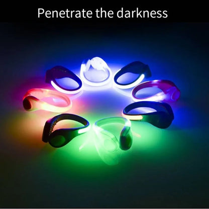 LED Luminous Shoe Clip Light Outdoor Running Cycling Bicycle RGB Novelty Lighting Safety Night Warn Lamp Glowing Zapato Ciclismo Beauty World Shop
