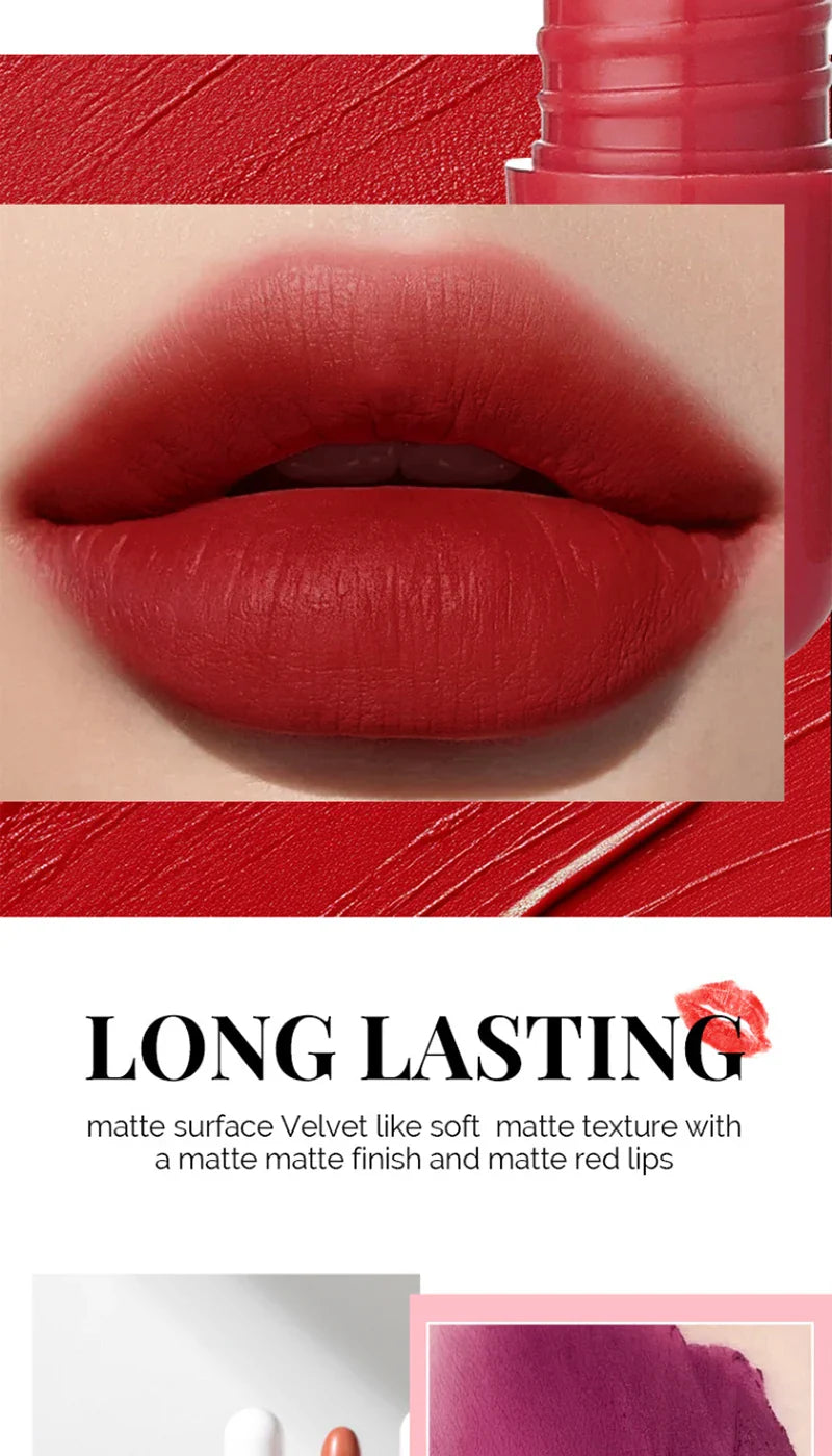 MAGIC CASA 18-Color Capsule Lipstick Set - Mini Matte, Long-lasting, Waterproof, Non-transfer，Soft matte finish Beauty Trend Shop