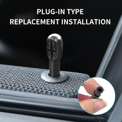 Car Door Pin Decorative For BMW Mini Cooper S F56 F55 F54 F60 R56 R60 F65 U25 Clubman Countryman Metal Car Interior Accessories Beauty World Shop