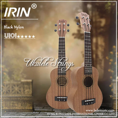 IRIN Professional Ukulele Strings Black Clear Nylon Strings Colorful Ukulele Strings Stringed Instrument Parts Accessories Beauty World Shop