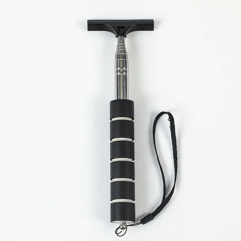 Car Rearview Mirror Wiper Cleaning Tool Auto Glass Mist Cleaner Scraper Car Accessories Handle Telescopic Window Cleaning Brush Beauty World Shop