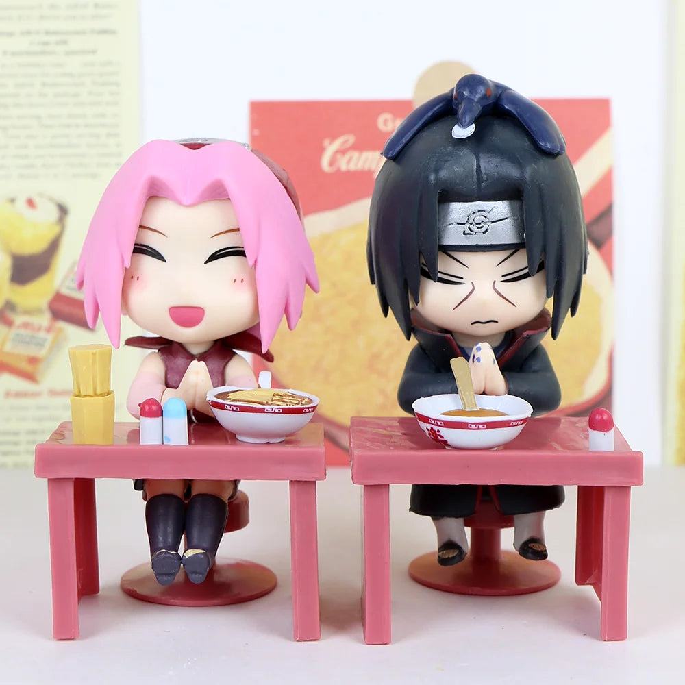 2026 In Stock Hot Sale Bandai Naruto Breeze Ramen Lamian Noodles Theme Blind Box Handmade Ornament Gift Naruto Sasuke Model Toys Beauty World Shop
