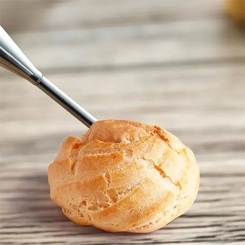 1PC Stainless Steel Puff Mouth Cake Puff Cream Flower Squeezer Western Pastry Cake Baking Tool Framed Mouth Baking Set Nozzle Beauty Trend Shop