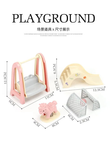 family games dollhouses playhouse miniature furniture pretend toys princess castles villas Christmas present kids toys Beauty Fashion