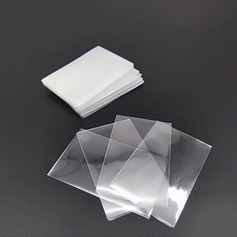 100pcs/set Various Sizes Transparent Card Sleeves Magic Card Game Tarot  Poker Cards Protector Board Game Card Sleeves Beauty World Shop