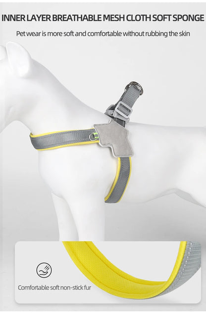 Reflective Pet Dog Harness For Small Medium Dogs Cat No Pull Vest Harnesses Puppy Chest Strap Pug Chihuahua Bulldog Supplies Beauty World Shop
