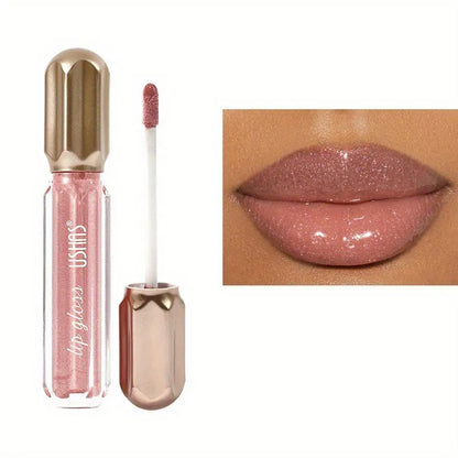 Mirror Pearl Lip Gloss Waterproof Long Lasting Moisturizing Lipstick Shine Glitter Lip Gloss Women Makeup Cosmetic Beauty World Shop