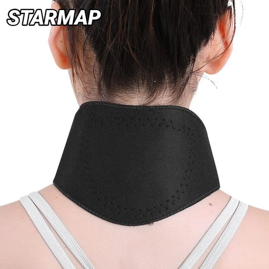 1Pcs One Piece Tourmaline Self-Heating Pads Magnet Cervical Neck Care Collar Far Infrared Relaxation Magnetic Neckband Self-Heat Beauty World Shop
