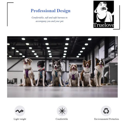 Truelove Pet Harness Small Medium Large Split Dog Fashion Outdoor Dropshipping Beauty World Shop