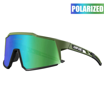 Kapvoe Cycling Glasses Polarized MTB Road Bike Glasses UV400 Protection Sunglasses Ultra Light Sport Eyewear Equipment Beauty World Shop