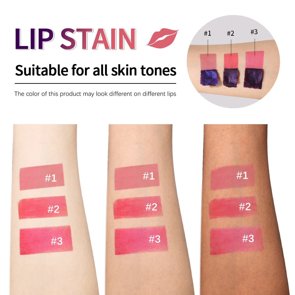 Peel Off Lip Stain Reveal Long Lasting Waterproof Pink Lip Tint Transfer Proof Non-stick Cup Natural Lip Stain Women's Cosmetics Beauty World Shop