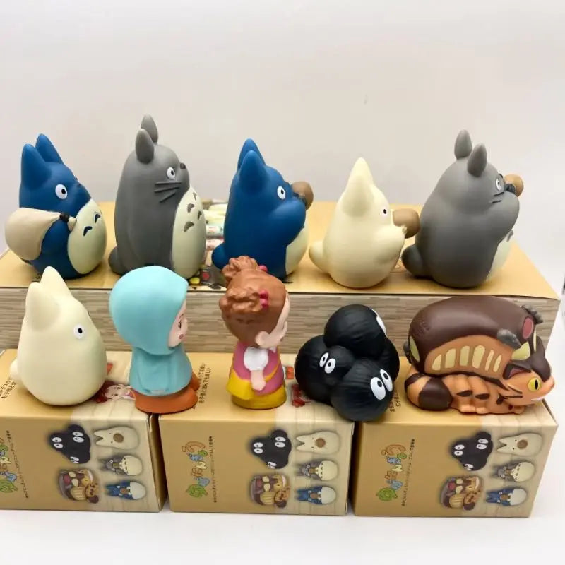 Hot New Anime Cartoon Peripheral Blind Box Trendy Toy Figurine Office Desk Bedroom Bedside Table Decor Students Birthday Gifts Beauty World Shop