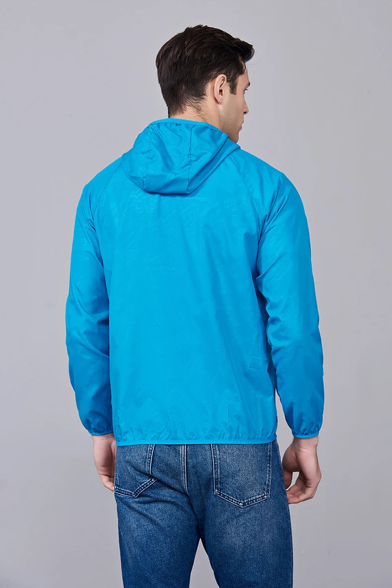 JNLN Men Women Waterproof Hiking Jackets Quick Dry Camping Windbreaker Unisex Outdoor Trekking Raincoat Anti UV Packable Clothes Beauty World Shop
