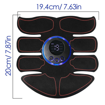 ABS Stimulator EMS Muscle Stimulator Muscle Toner Fitness Weight Loss Massager Abdominal Training Slimming Patch Beauty World Shop