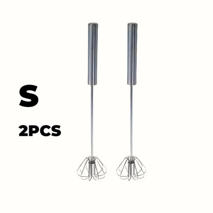Stainless Steel Egg Beater Durable Semi-Automatic Mixer for Effortless Egg Cream Mixing Stirring and Beating for Kitchen Baking Beauty World Shop