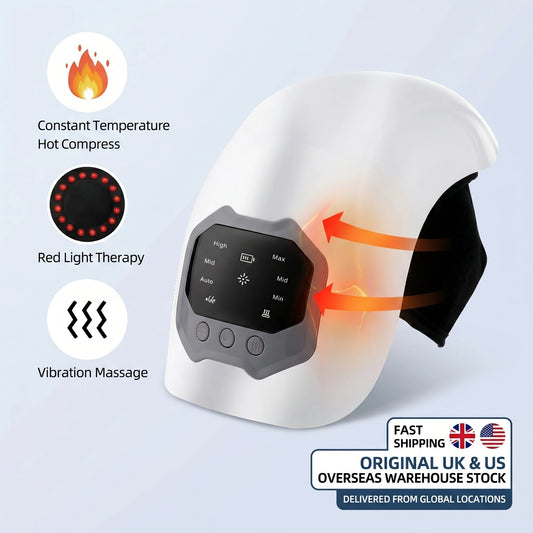 Smart Knee Massager Hot Compress Knee Relaxing Massager Infrared Heating Vibration Knee Pain Relief Elbow Shoulder Massager Beauty World Shop