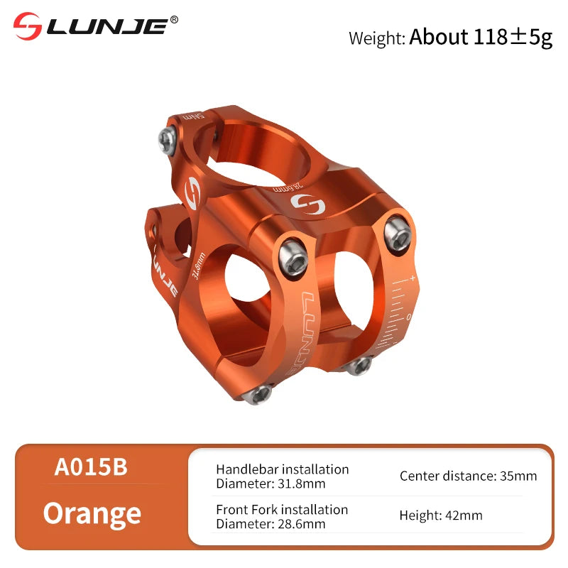 MTB Road Bike Stem CNC Mountain Bicycle Bridge Short Power 31.8mm High Strength Climbing Riser Beauty World Shop