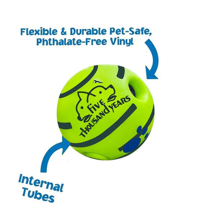 Funny Interactive Giggle Ball - Balls for Dog IQ Training, Pet Interactive Toy, Stimulating Play, Mental Stimulation, and Exerci Beauty World Shop